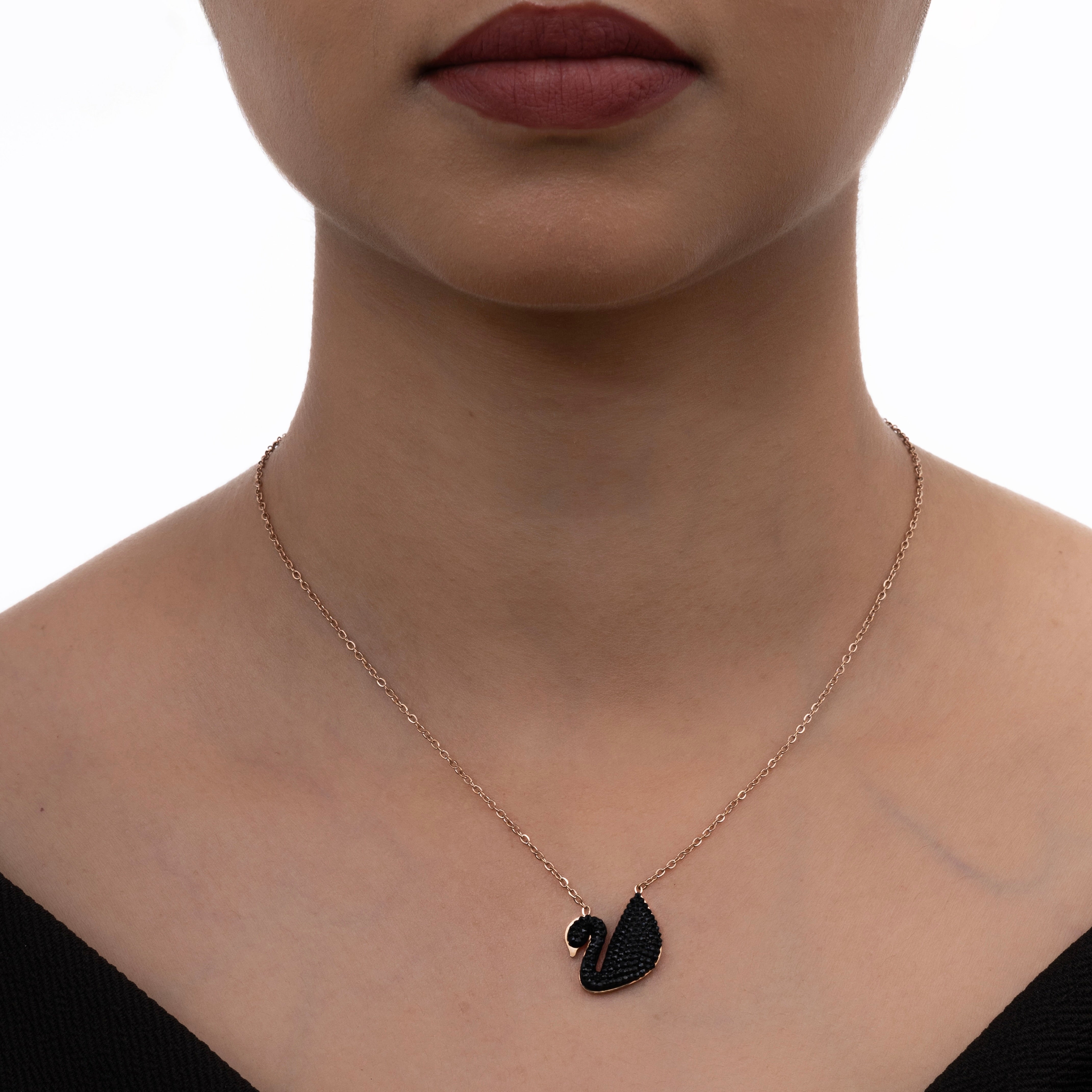 Black Swan Necklace