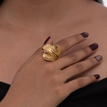 Trilogy Petal Ring