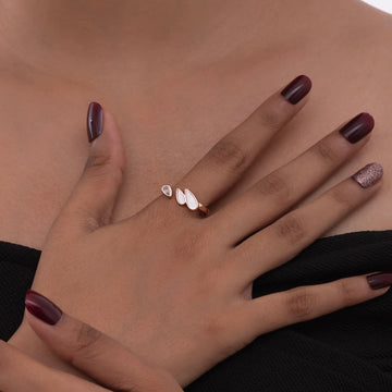 Trio Stone Accent Ring