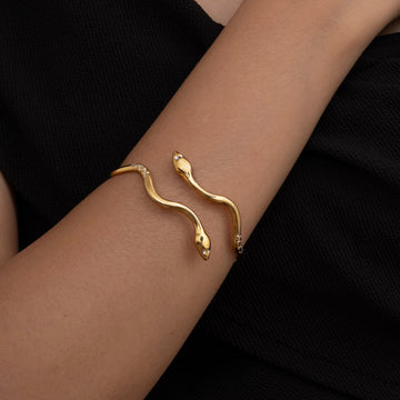 Serpent Luxe Cuff