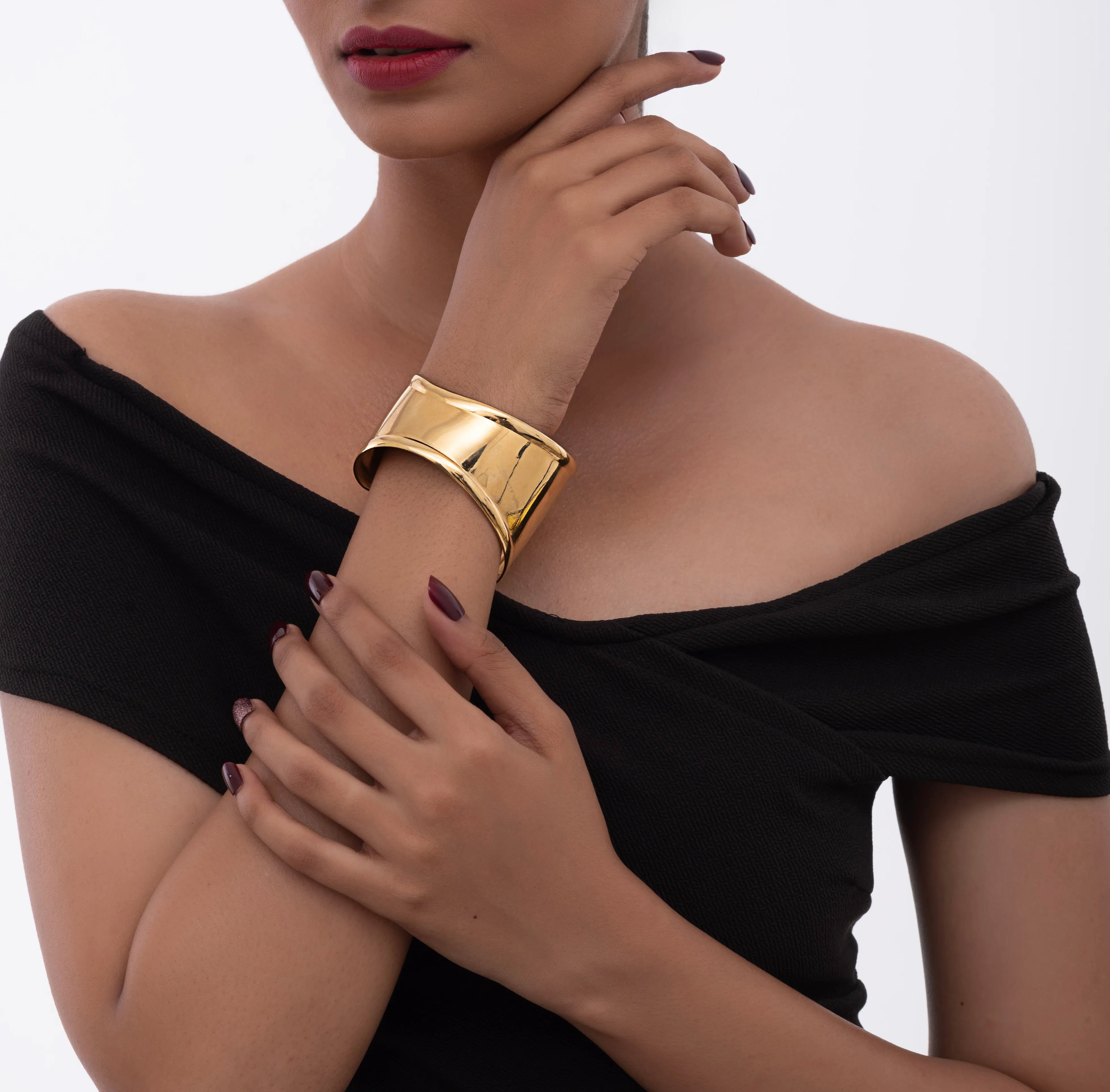 Chunky Golden Cuff