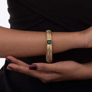 Radiant Emerald Bracelet