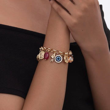 Cosmic Love Charm Bracelet