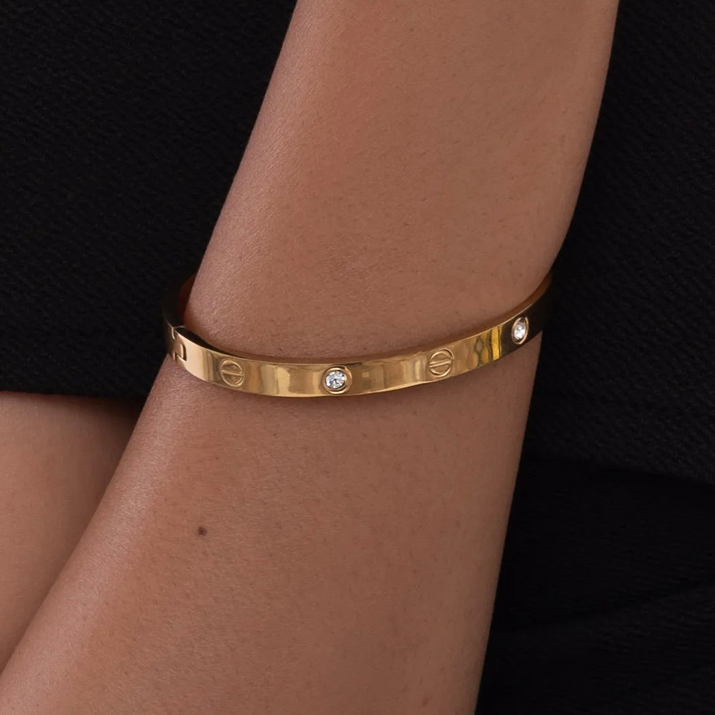 Classic Semi-Studded Bracelet