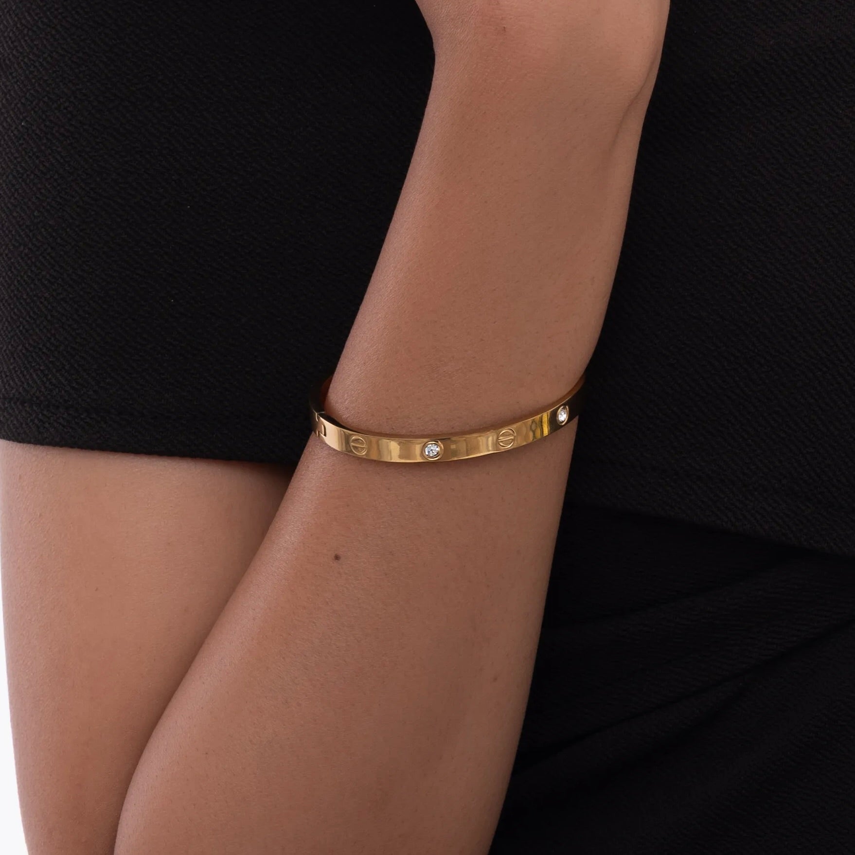 Classic Semi-Studded Bracelet