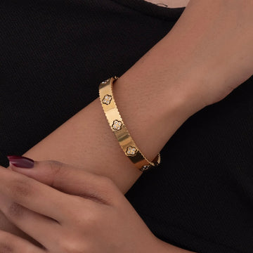 Floral Stone Bracelet