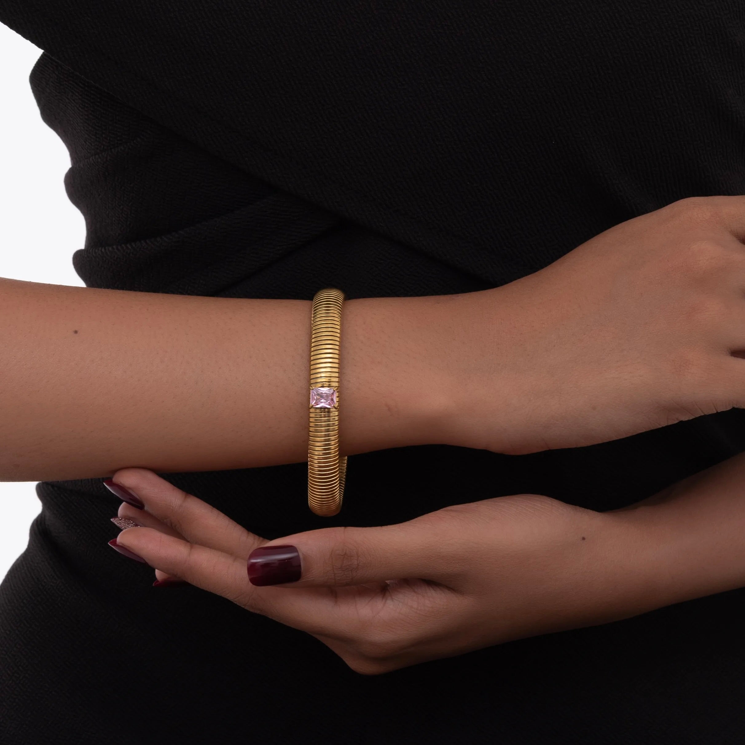 Pink Crystal Bracelet