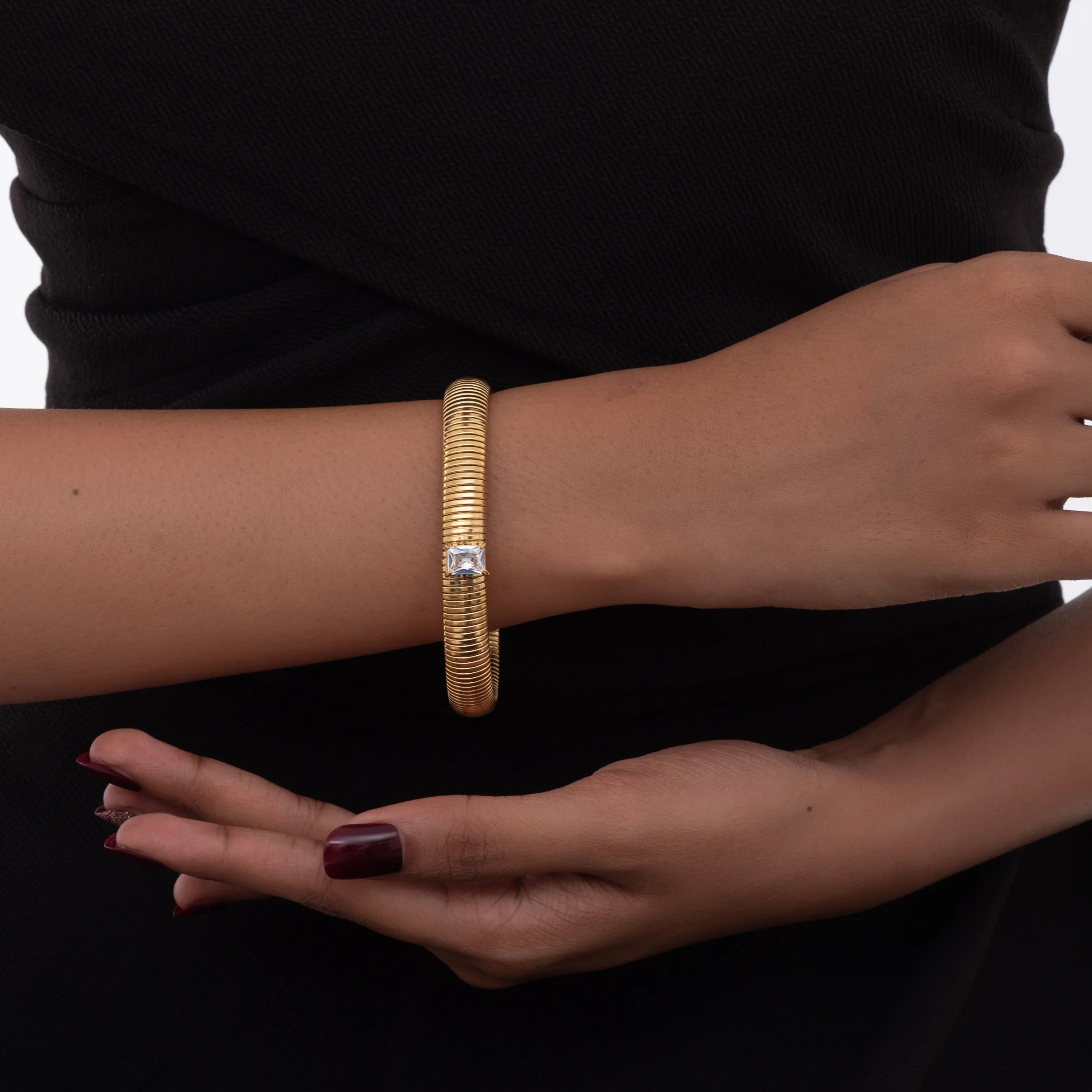 Classic White Stone Bracelet