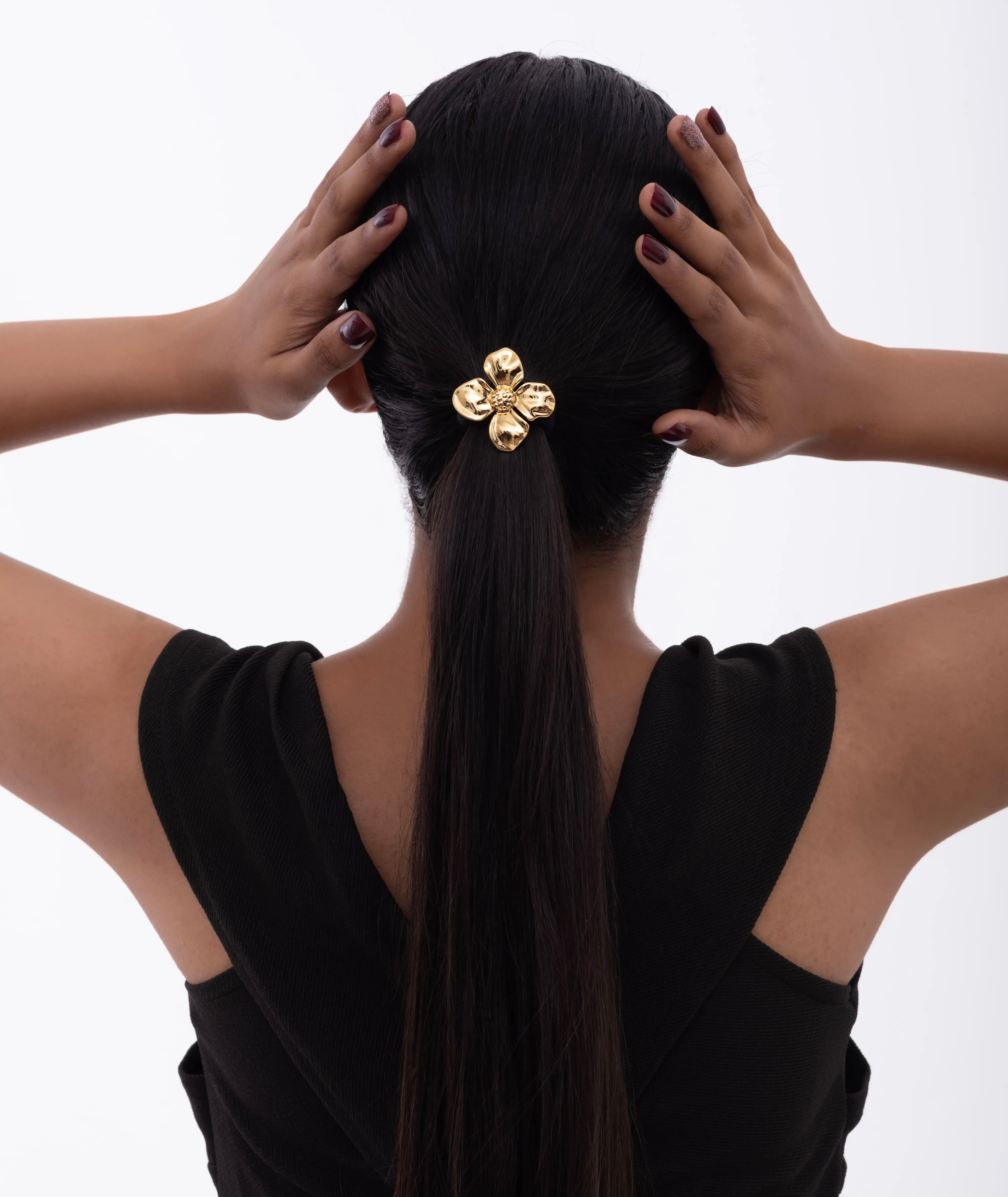 Classic Flower Hair Tie