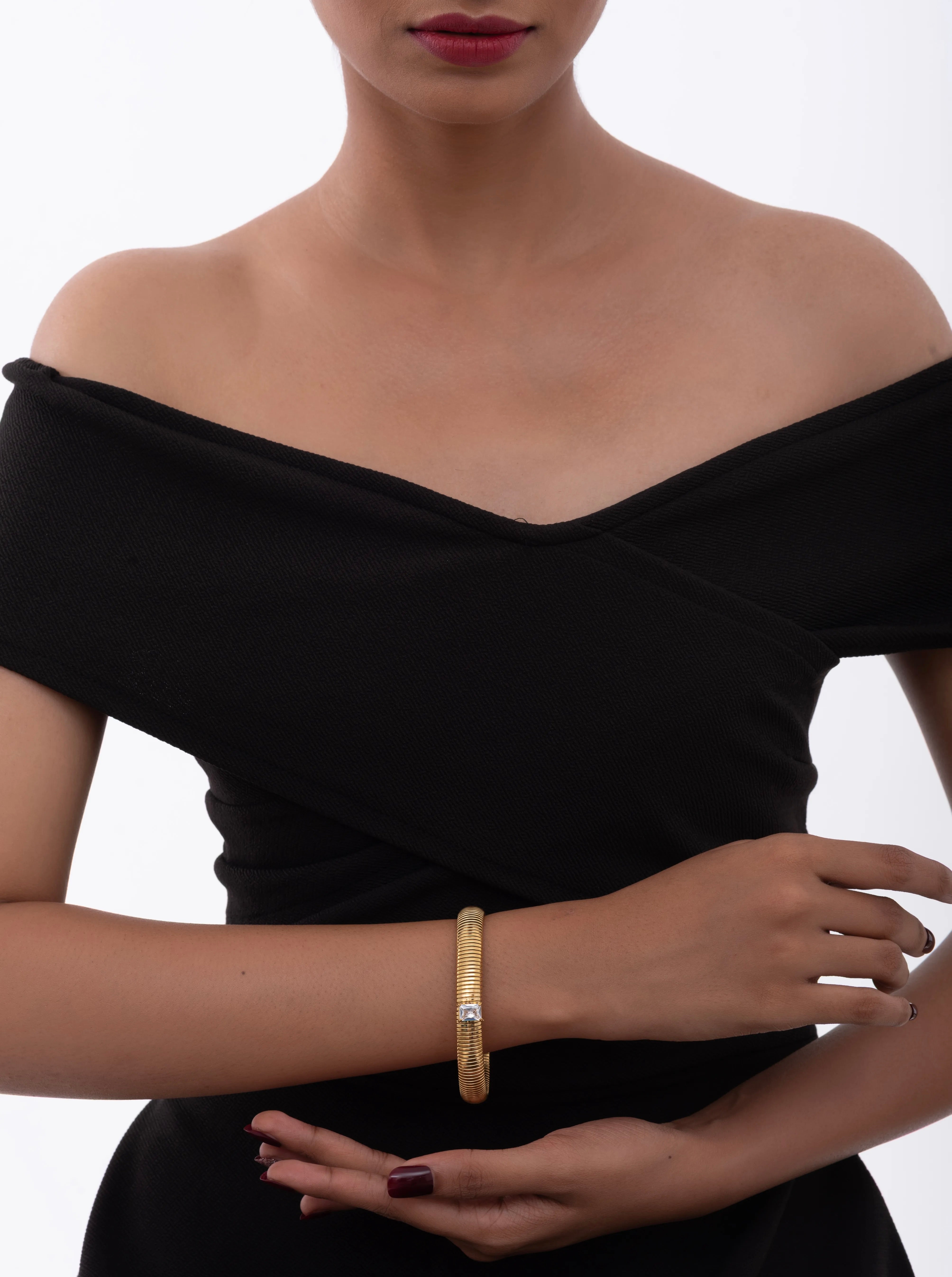 Classic White Stone Bracelet