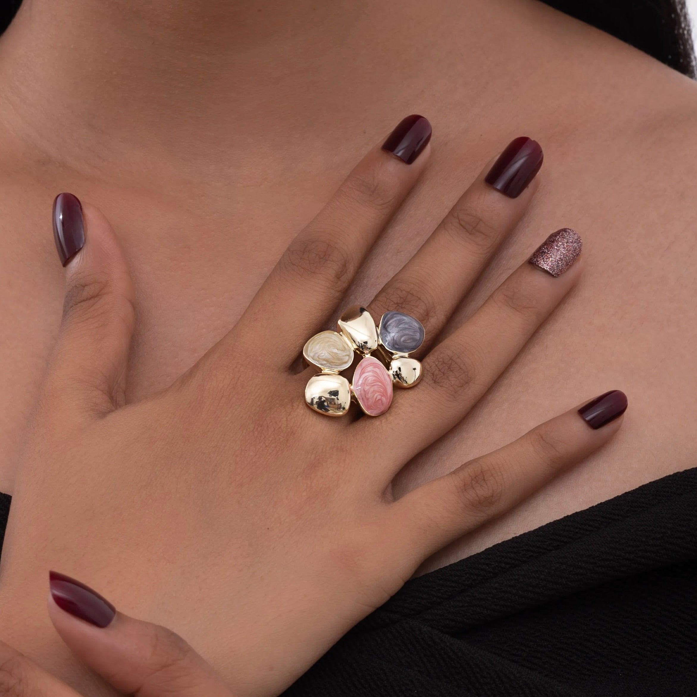 Luxe Multi-Stone Ring
