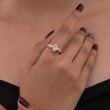 Luxe Solitaire Ring