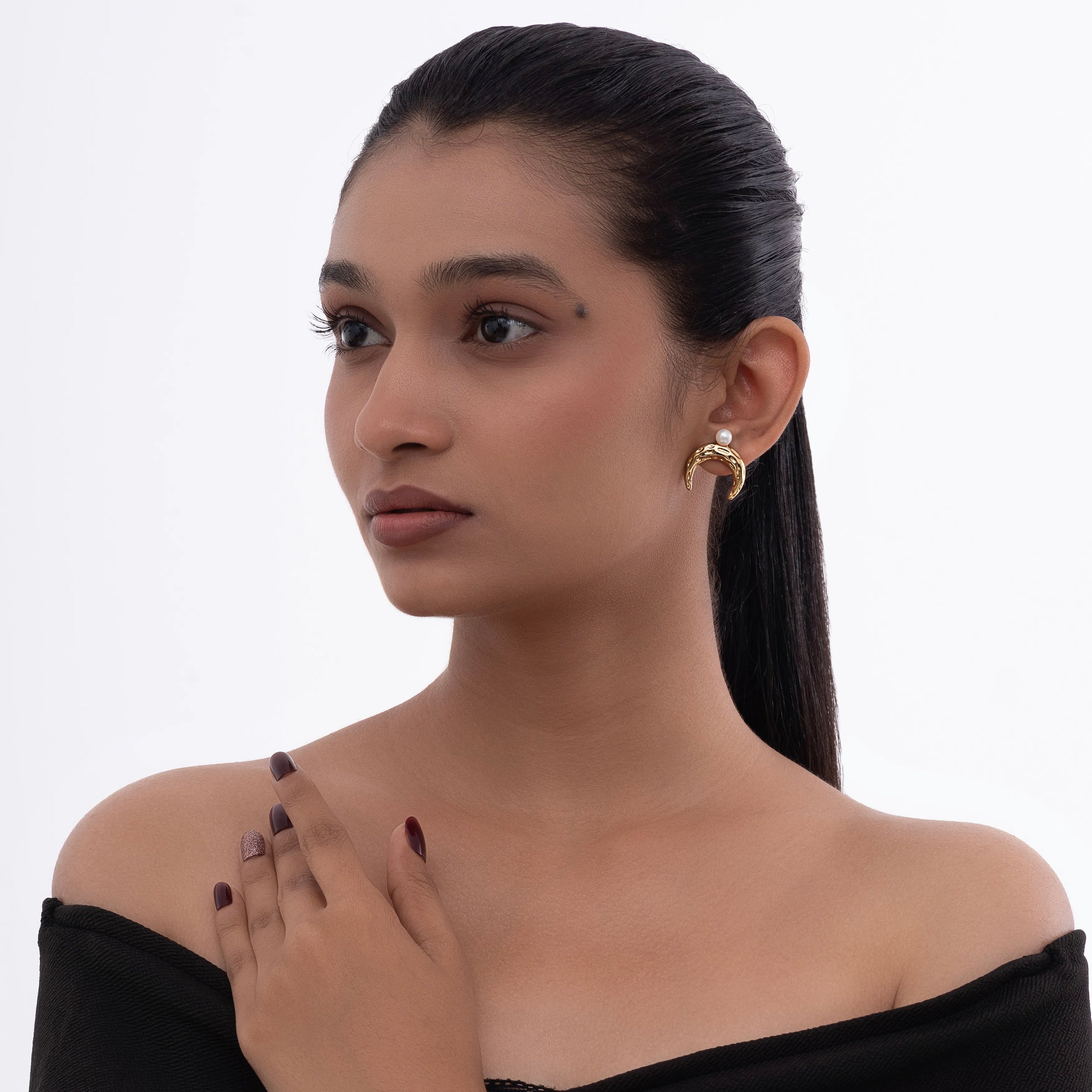 Twilight Pearl Studs