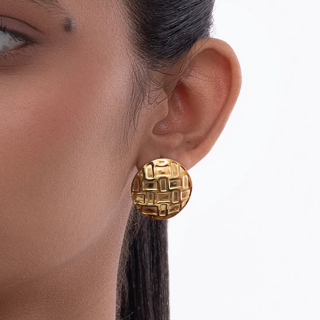 Golden Sphere Studs
