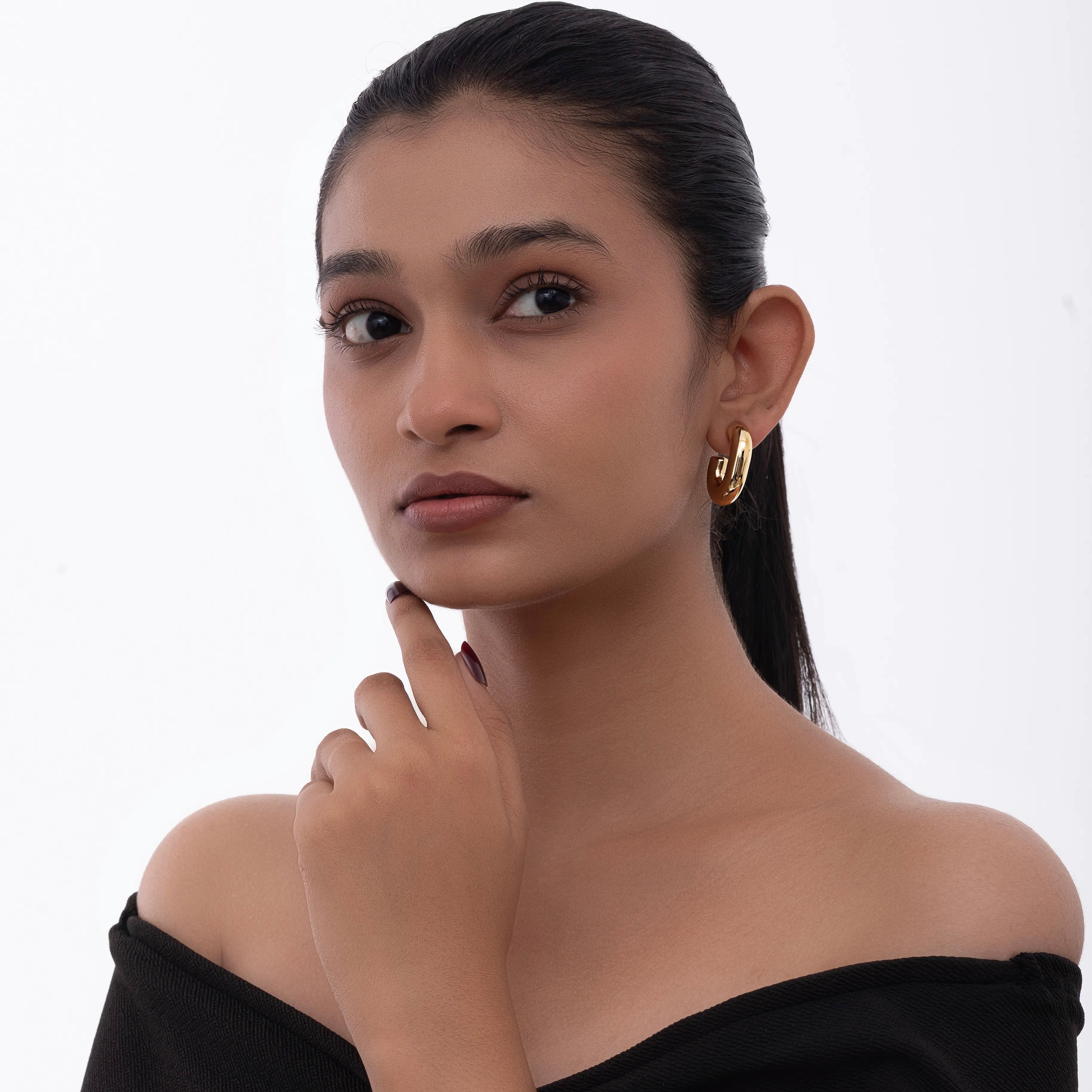 Classic Gold Hoop Earrings