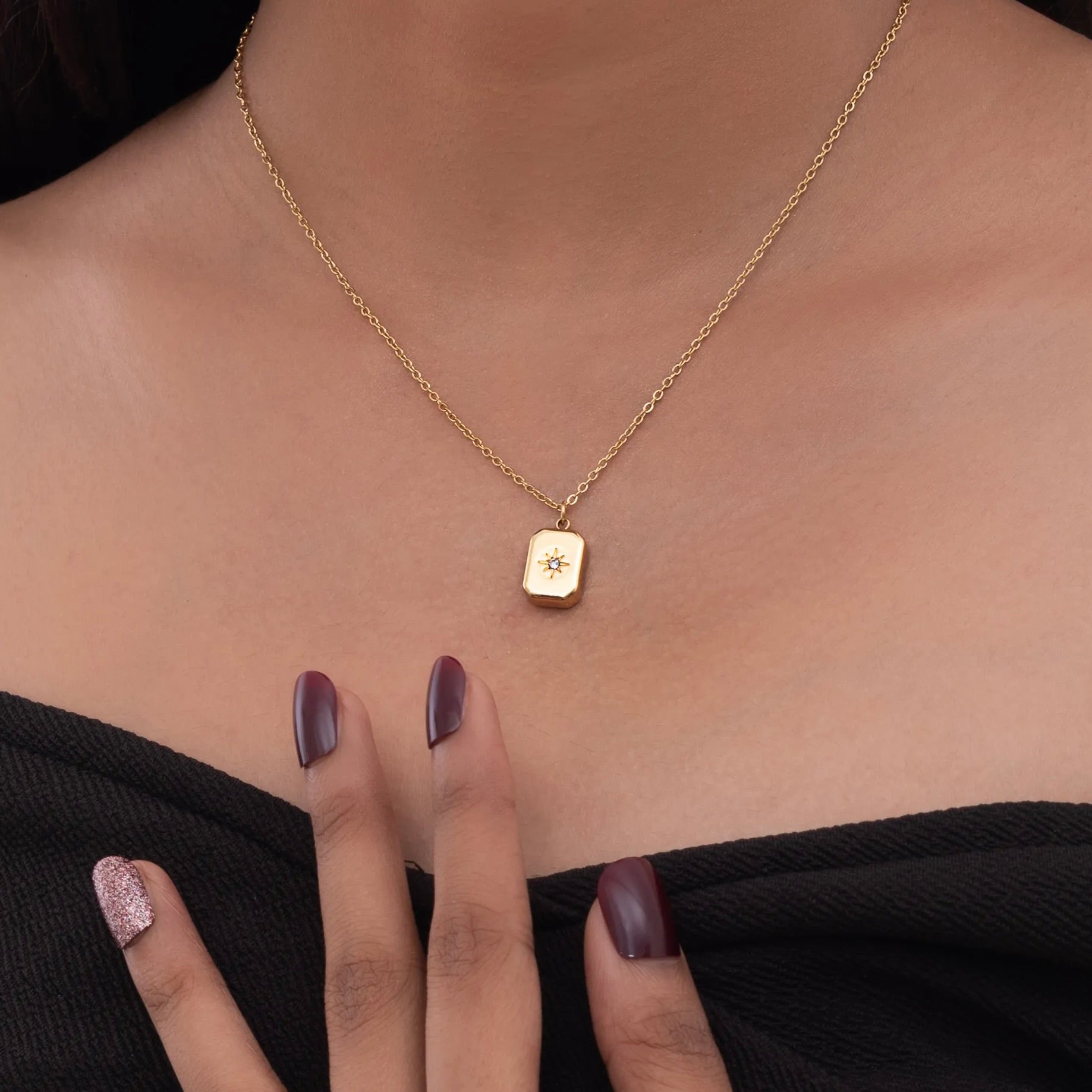 Radiant Star Pendant Necklace