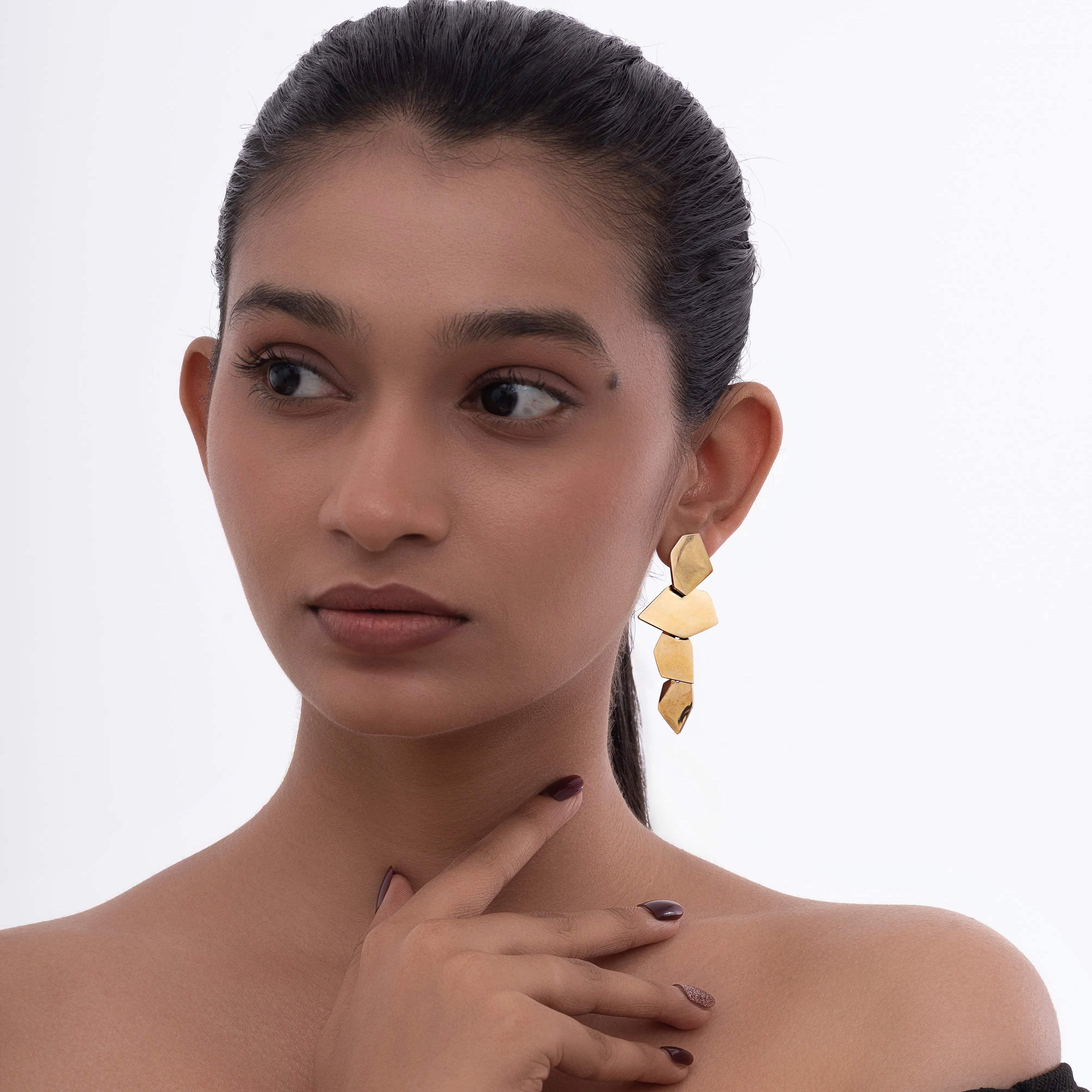 Abstract Flow Earrings