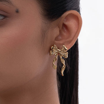 Dreamy Ribbon Earings