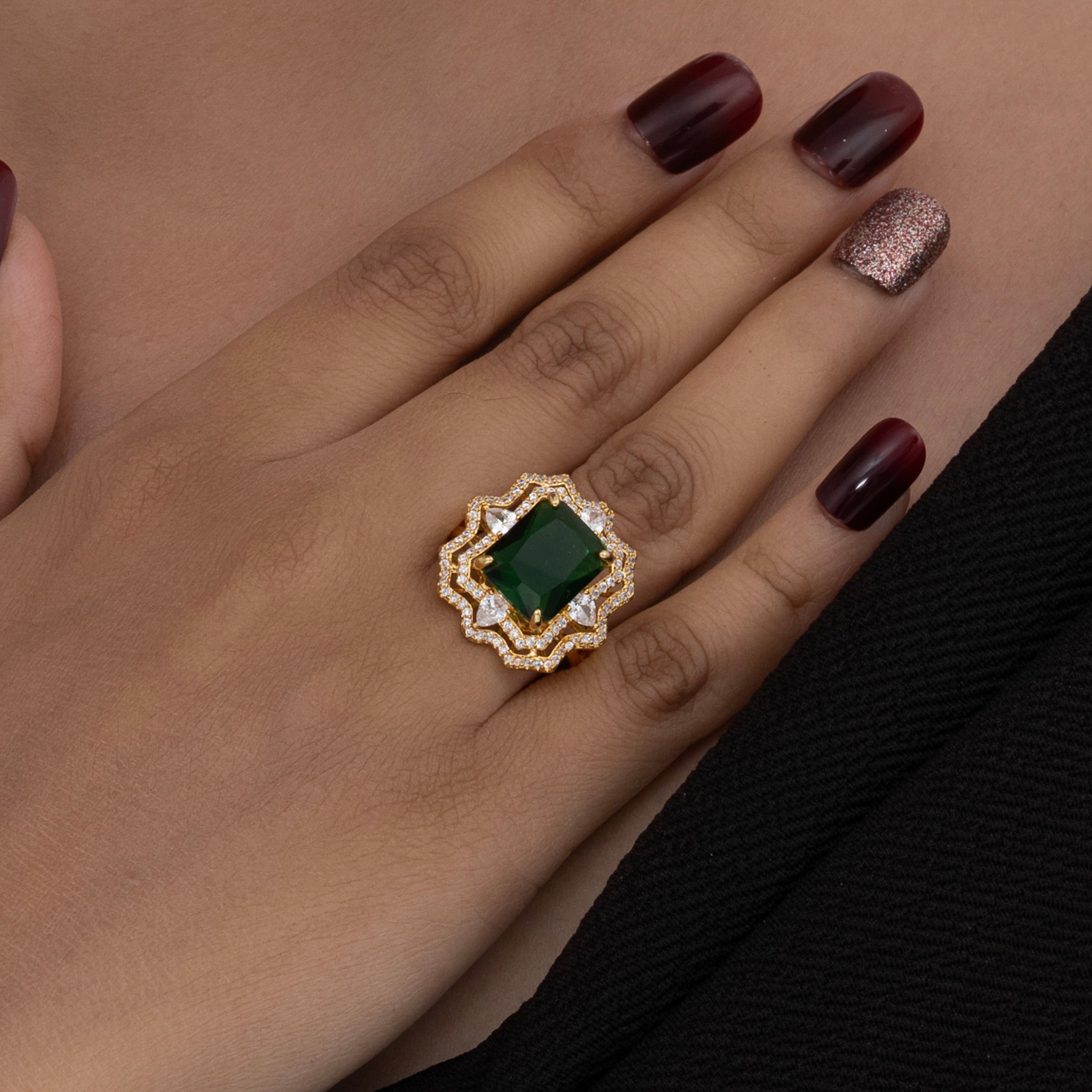 Green Majesty Ring