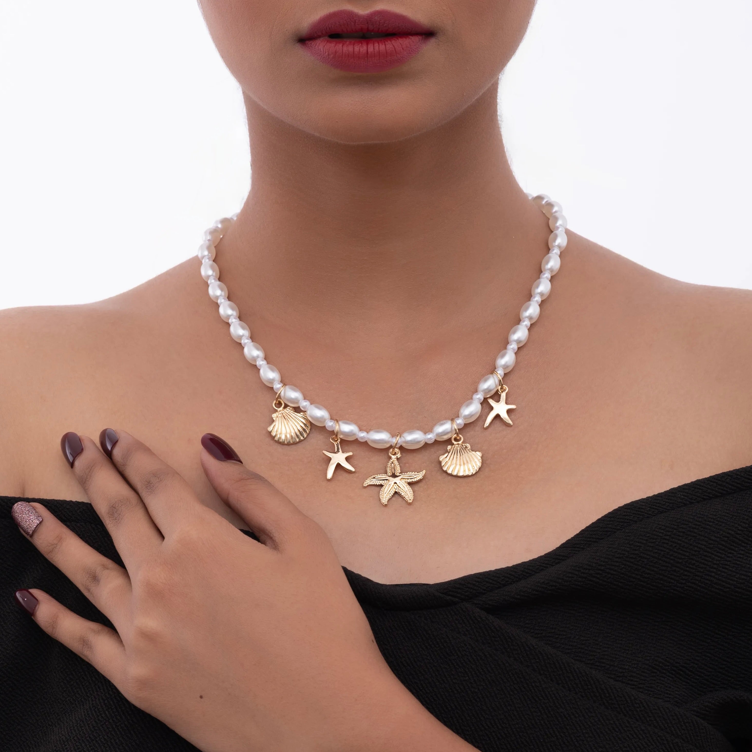 Ocean Bliss Pearl Necklace