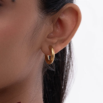 Ever Classic Gold Hoops