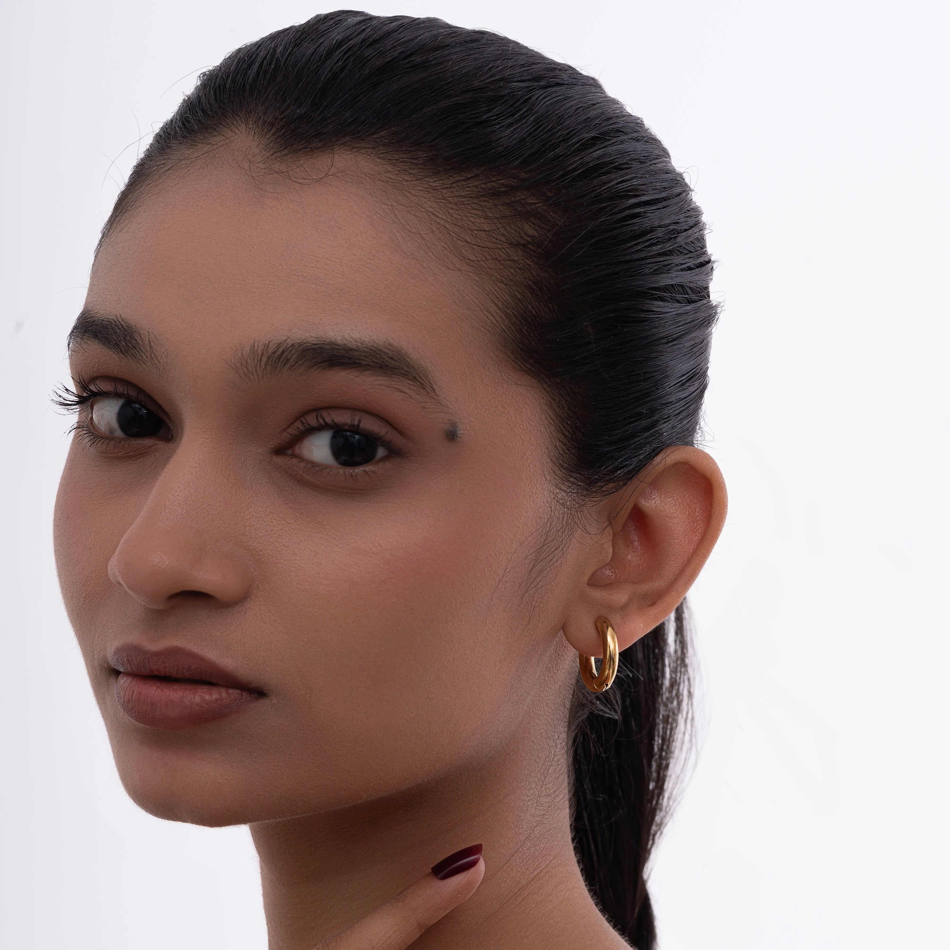 Ever Classic Gold Hoops