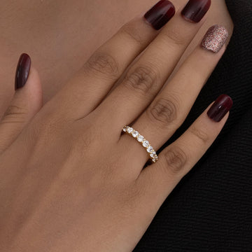 Timeless White Stone Ring