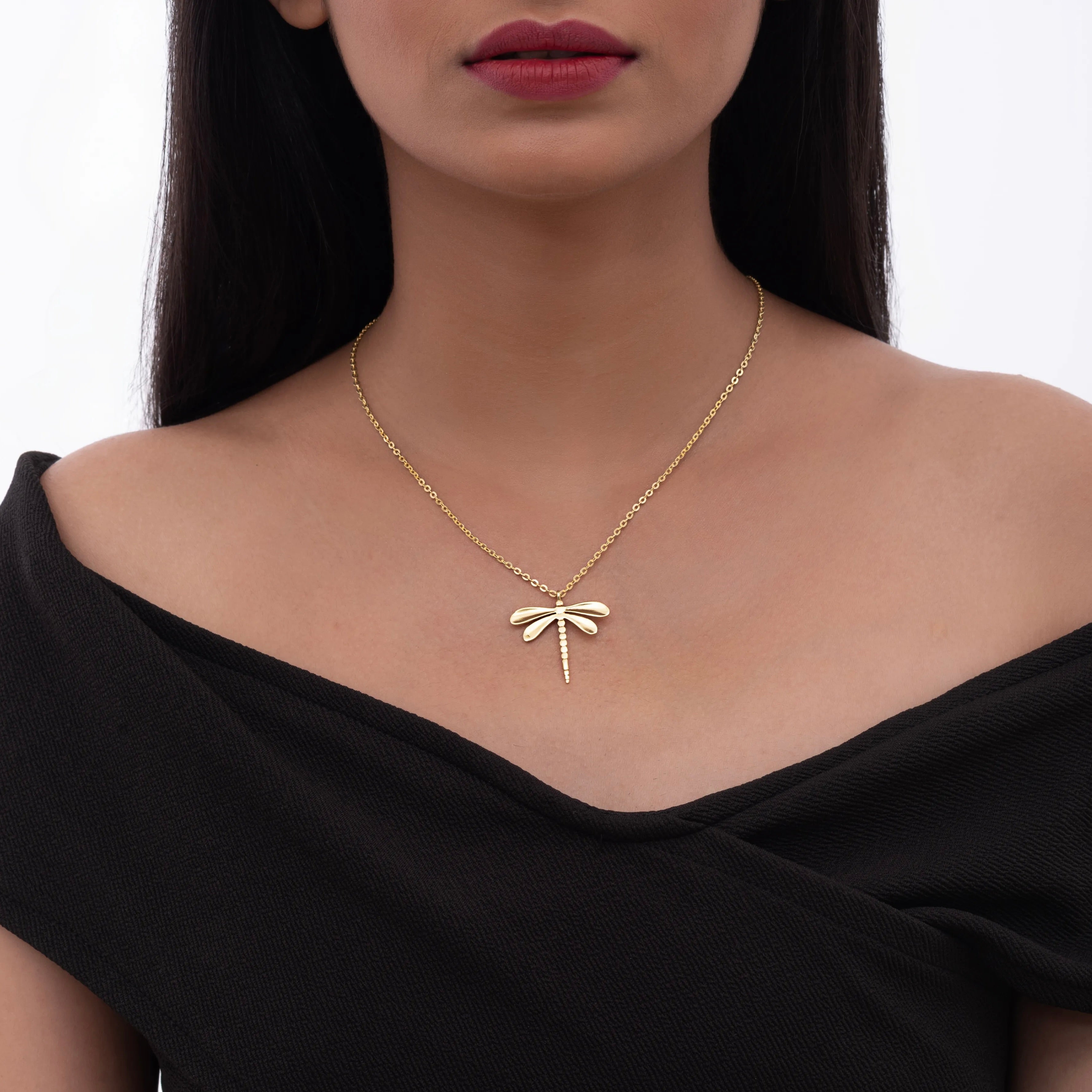 Dragonfly Charm Necklace