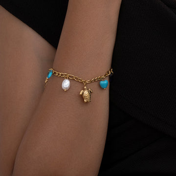 Sea Life Charm Bracelet
