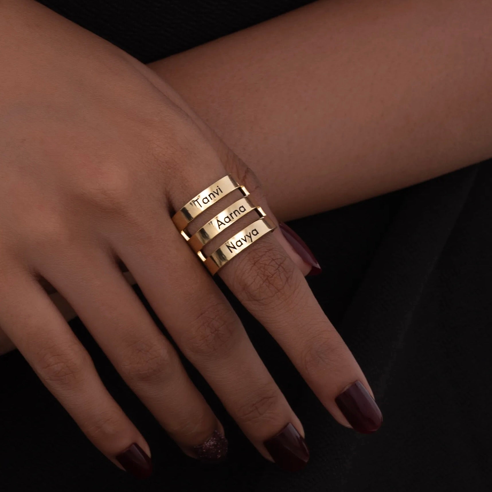 Personalized Stackable Ring