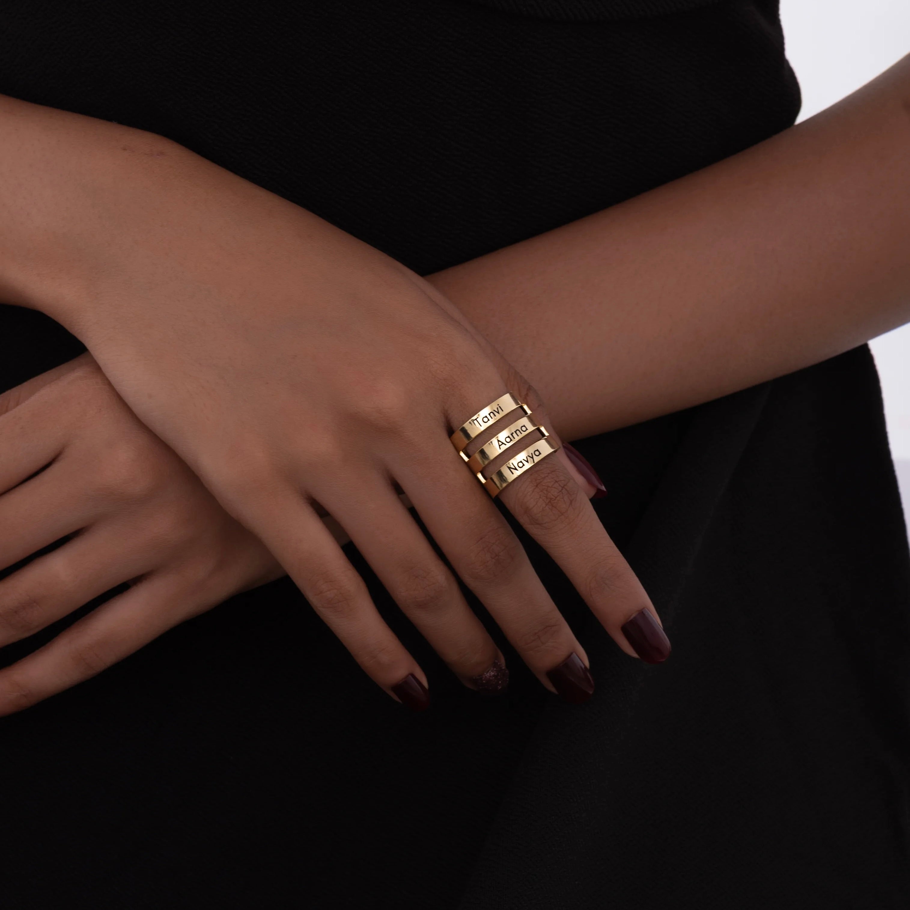 Personalized Stackable Ring