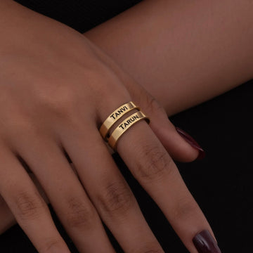 Personalized Band Ring