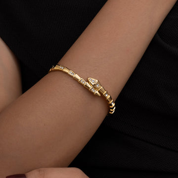 Studded Serpent Cuff