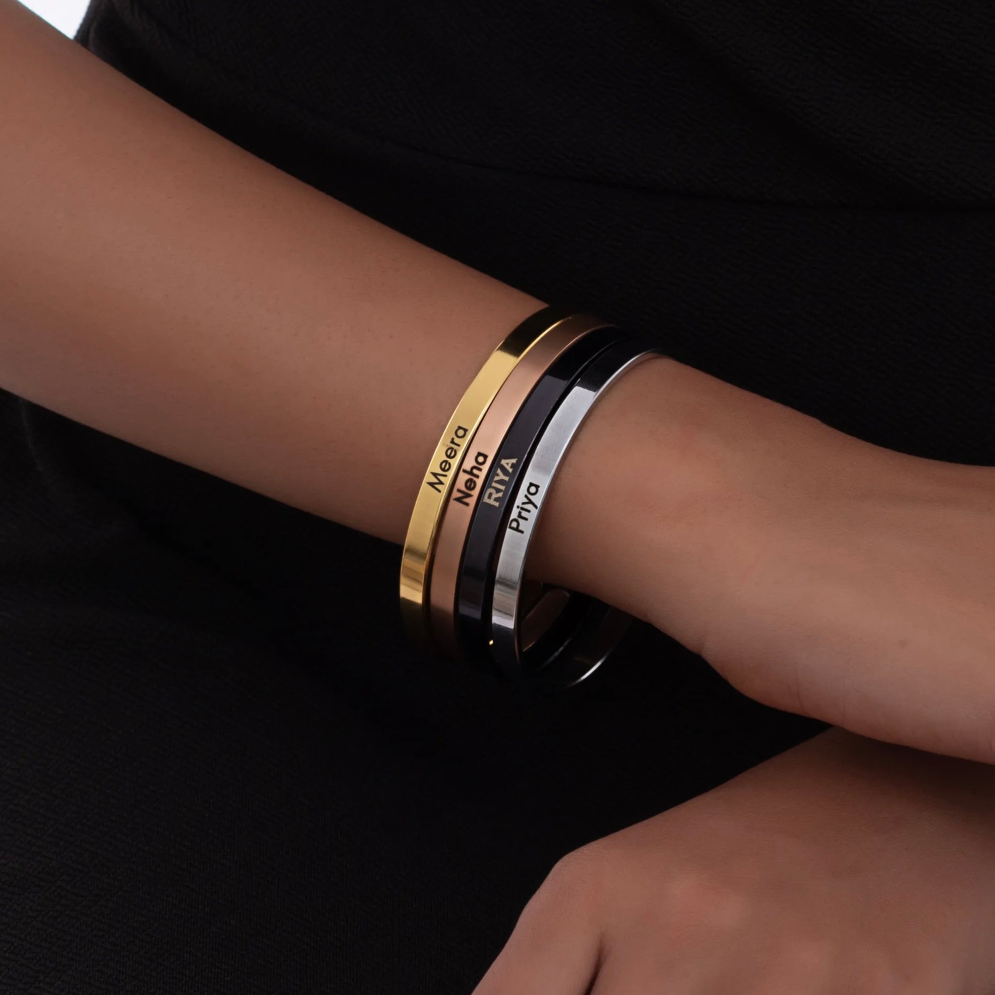 Personalized Engraved Memories Cuff