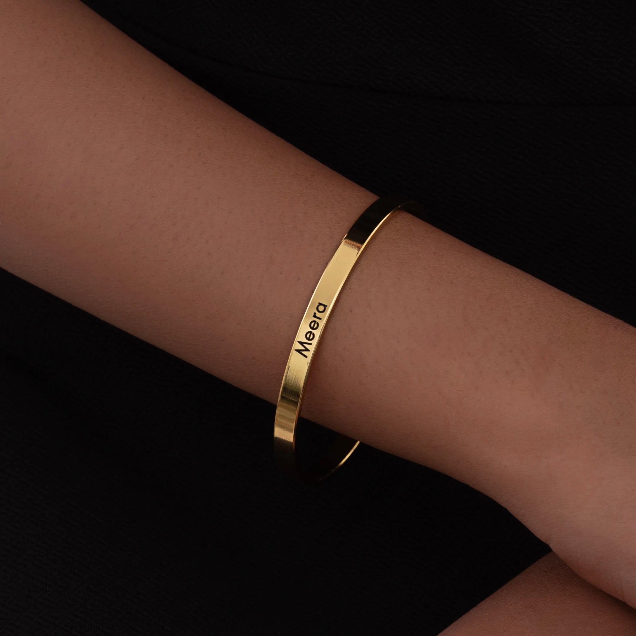 Personalized Engraved Memories Cuff