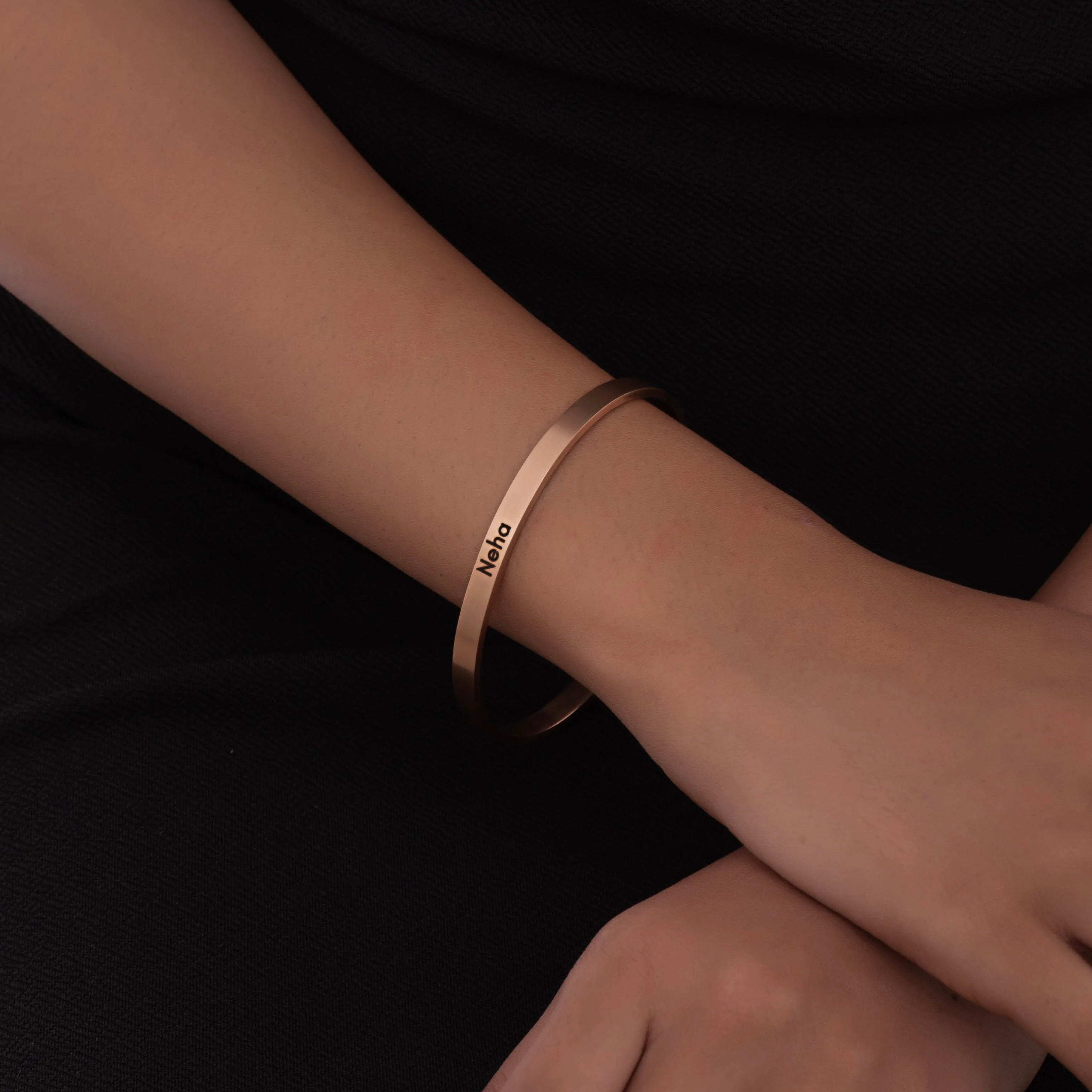 Personalized Engraved Memories Cuff