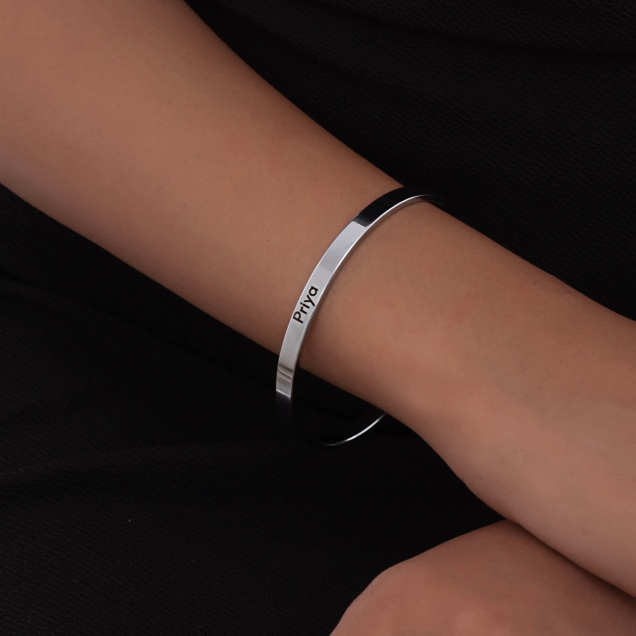 Personalized Engraved Memories Cuff