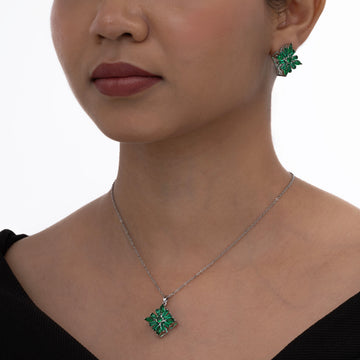 Emerald Blossom Set