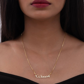 Personalized Classic single Name Necklace