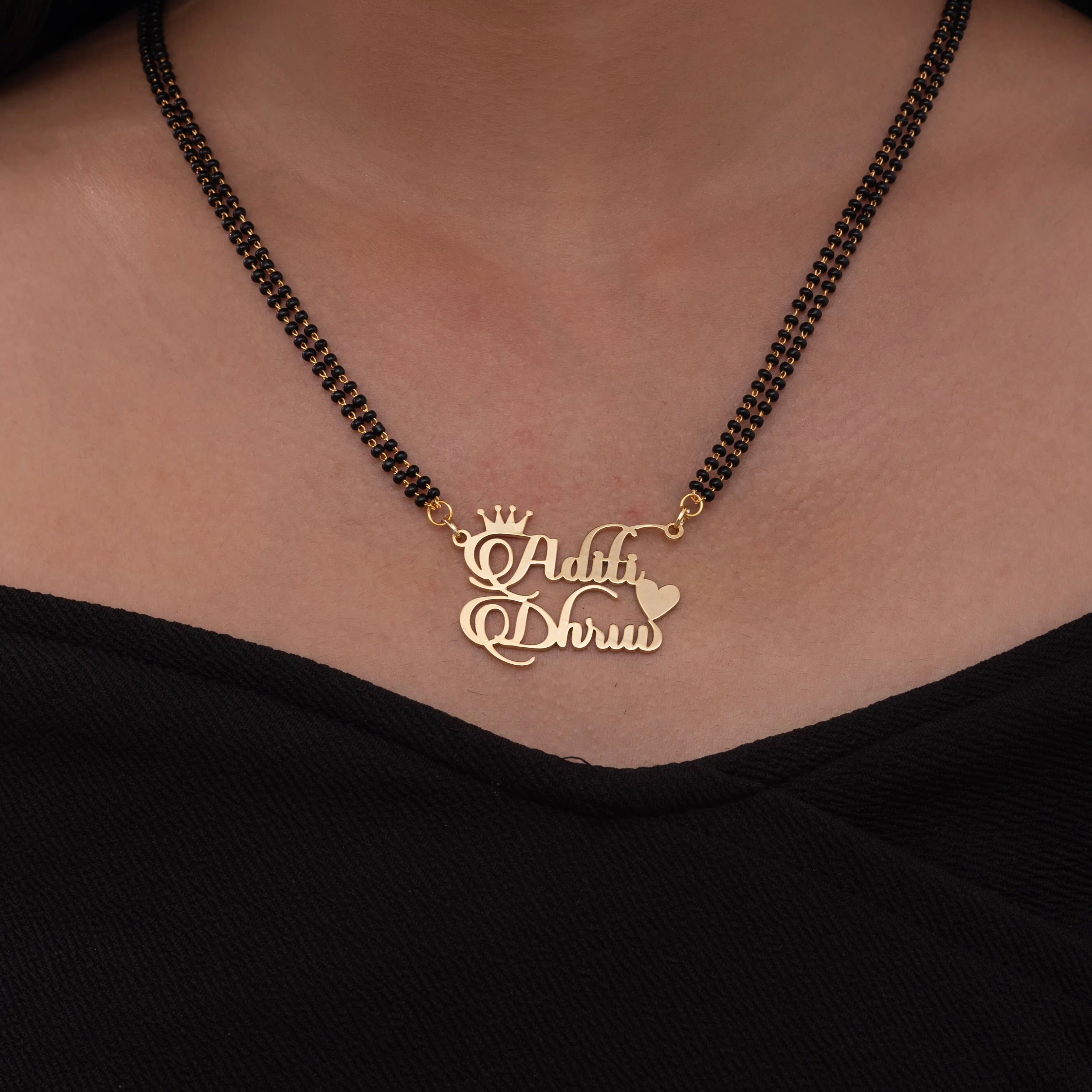Personalized Couple Name Mangalsutra