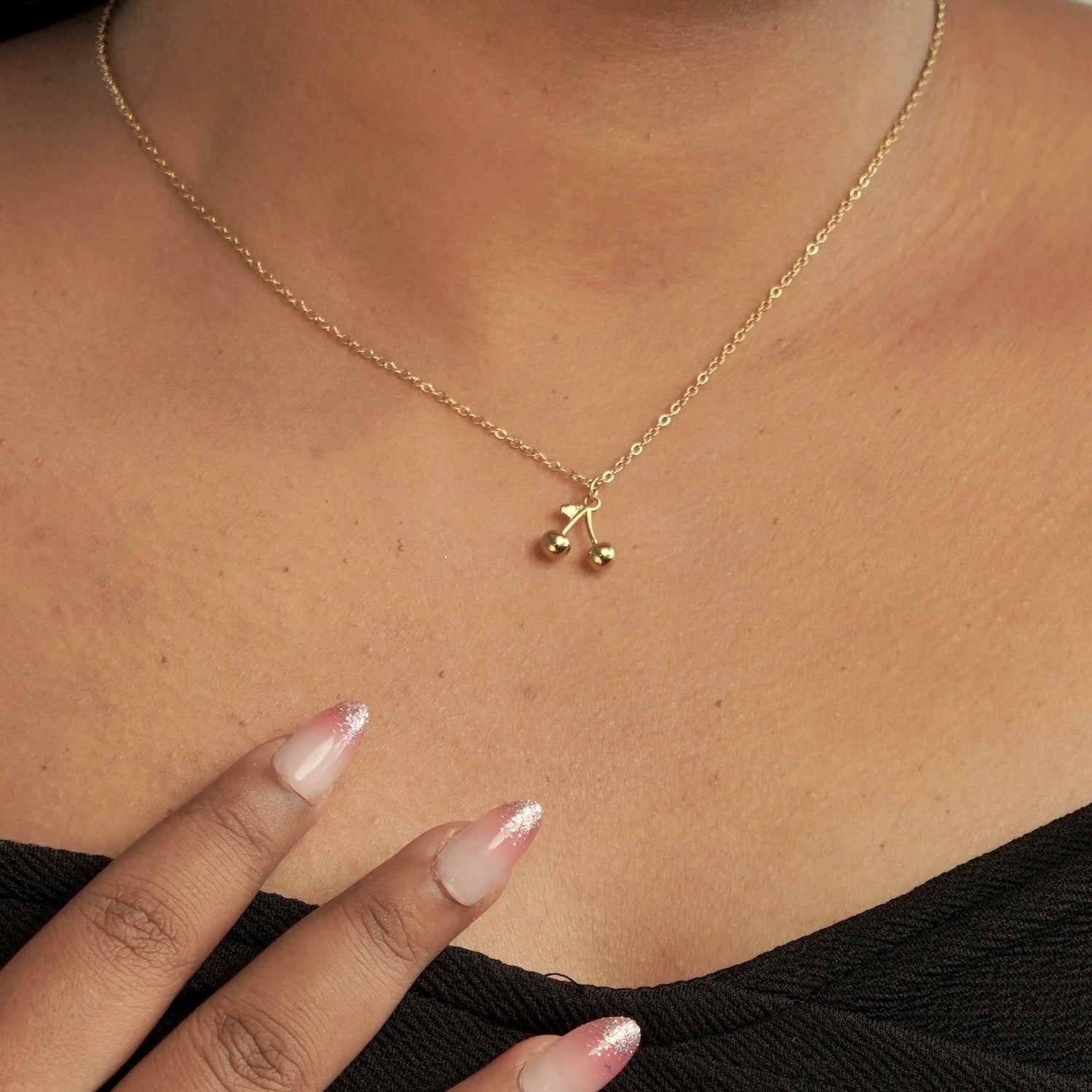 Cherry Charm Necklace