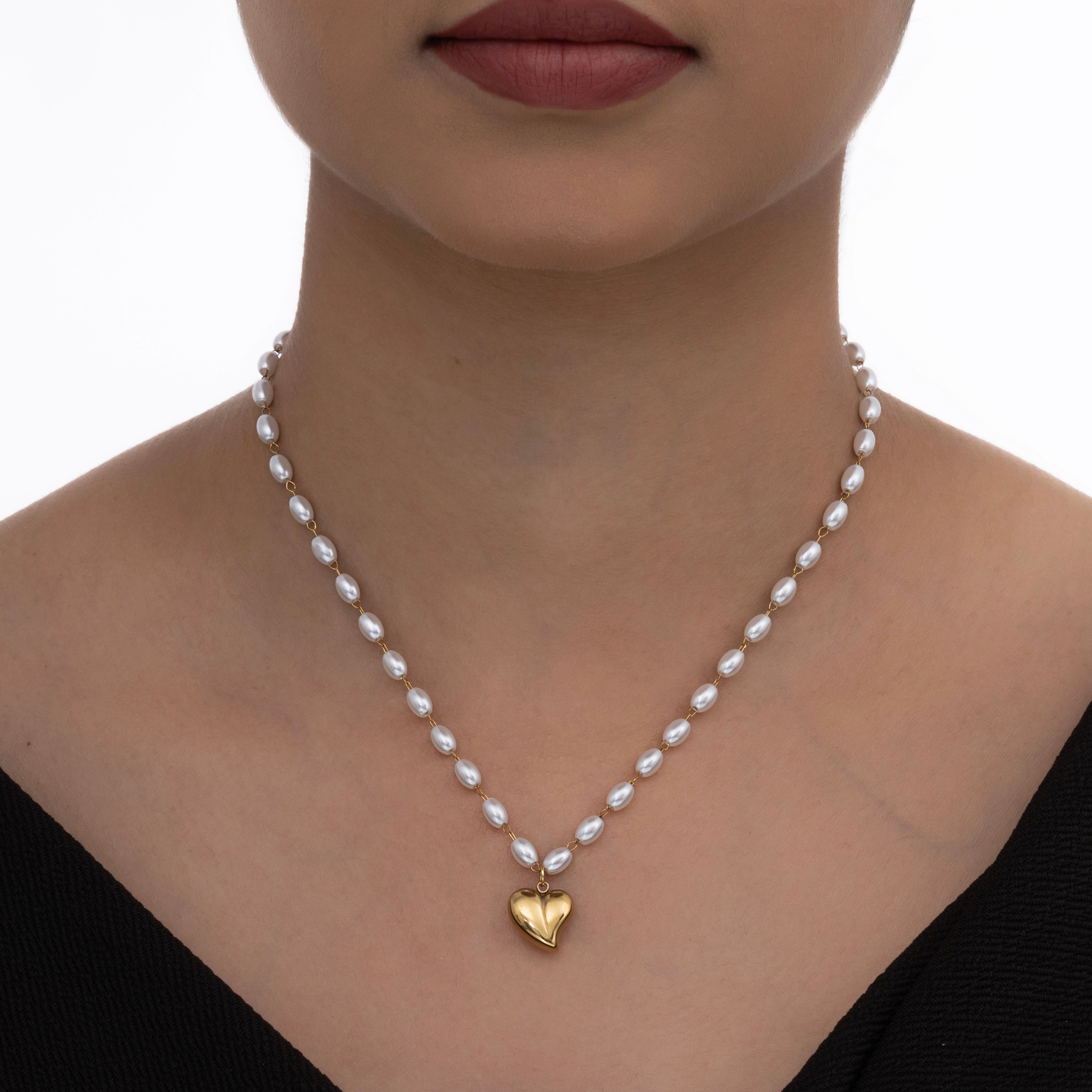 Luminous Heart Necklace