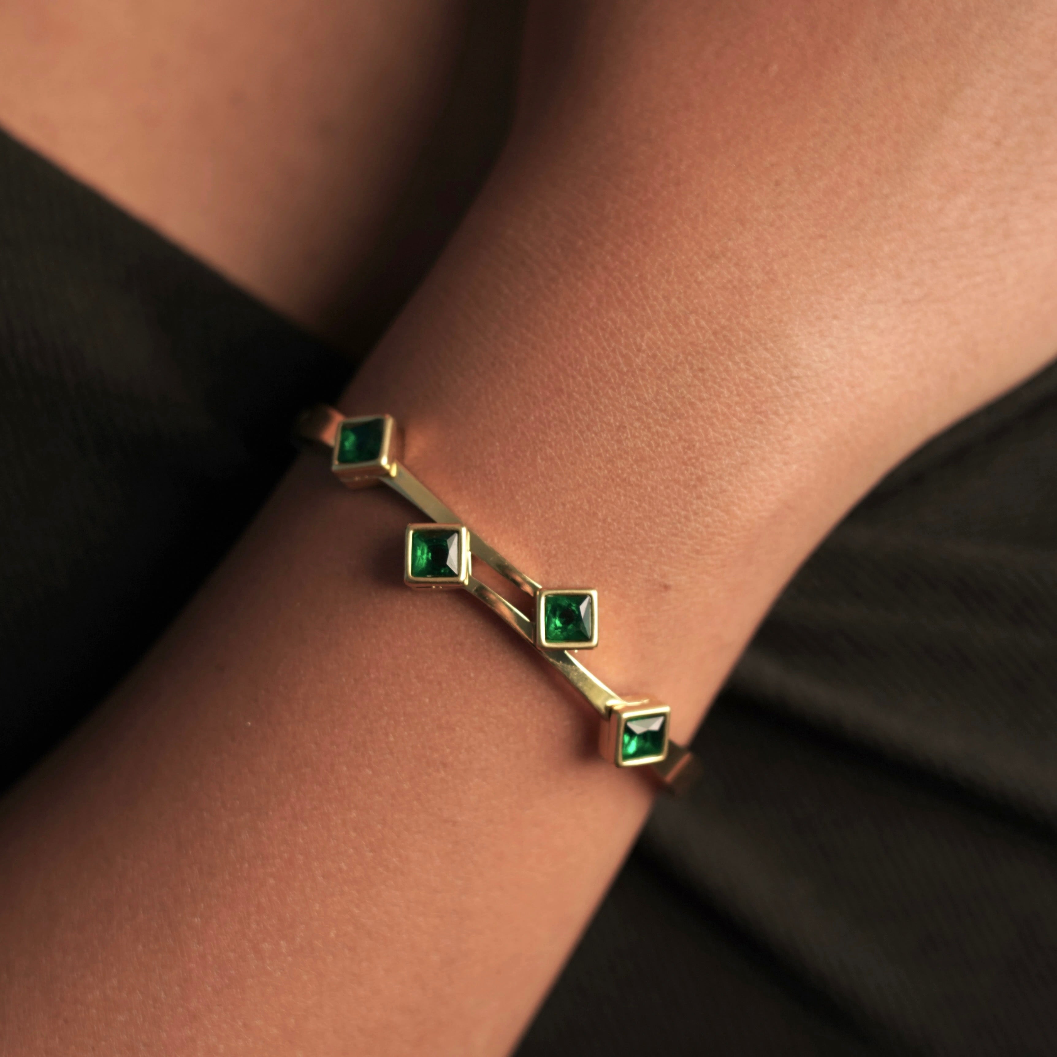 Emerald Grace Bracelet