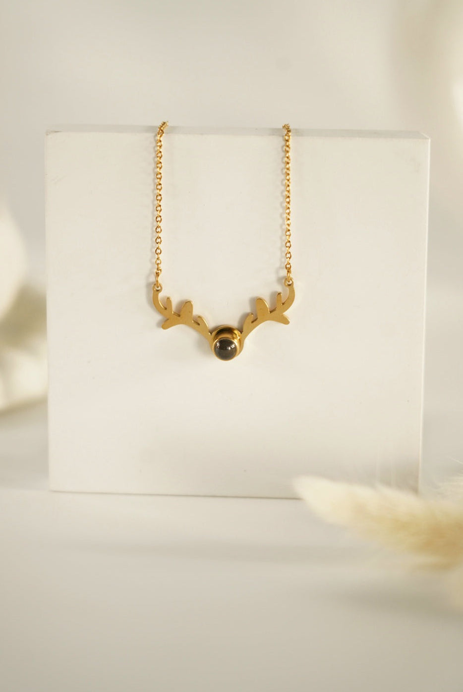 Deer Antler Necklace